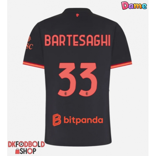 AC Milan Davide Bartesaghi #33 Tredje trøje Dame 2026-27 Kort ærmer